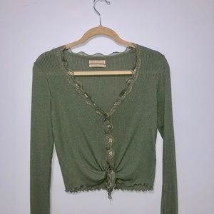 Green Urban Outfitters Top